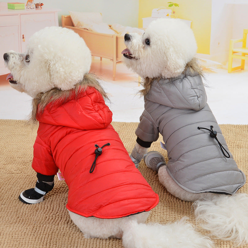 TailCraft's Winter Puffer Jacket for Furry Friends – Cozy, Waterproof, Windproof Dog Coat