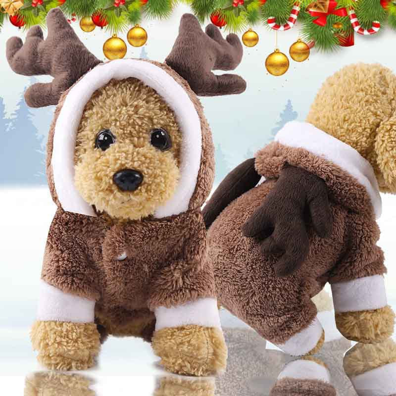 TailCraft’s Pawsome Christmas Costume – Furry Festive Fun for Your Little Reindeer!