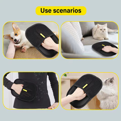 PawLint™ Pet Hair Remover — Double‑Sided Brush for Sofa, Clothes & Car