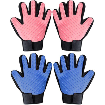 Pawfect Groom™ Pet Bath & Massage Gloves – For Dogs & Cats