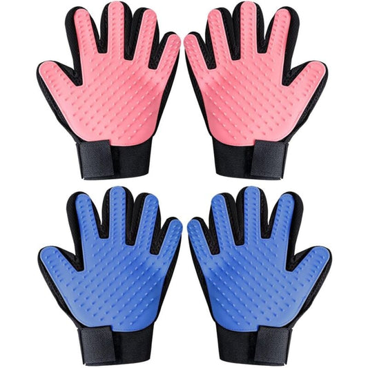 Pawfect Groom™ Pet Bath & Massage Gloves – For Dogs & Cats