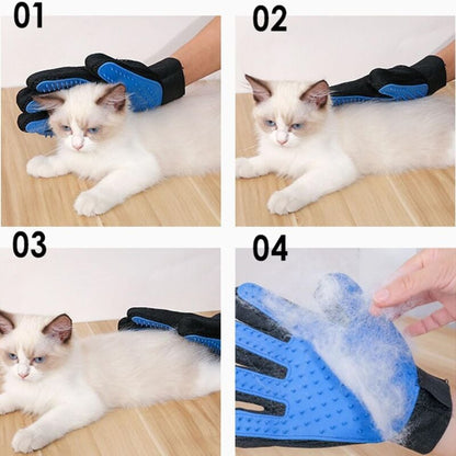 Pawfect Groom™ Pet Bath & Massage Gloves – For Dogs & Cats